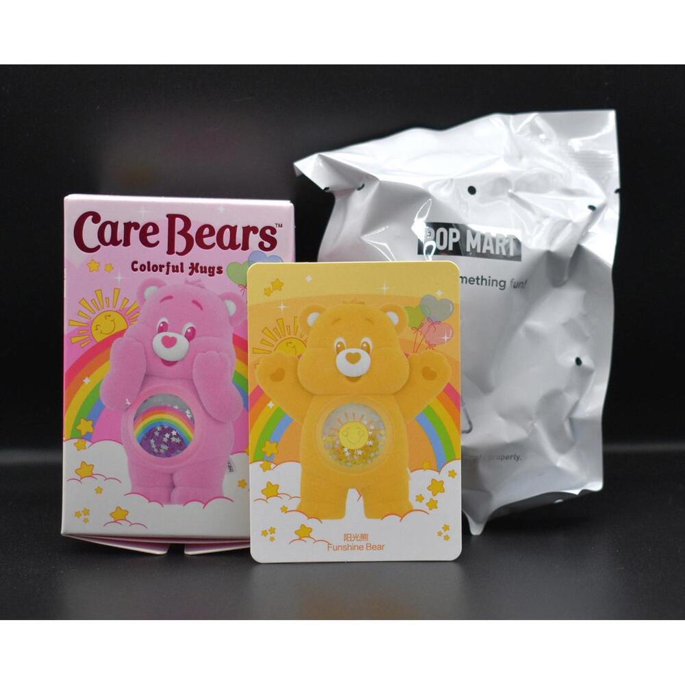 Pop Mart Care Bears Colorful Hugs Funshine Bear Figure Figurine (A12)